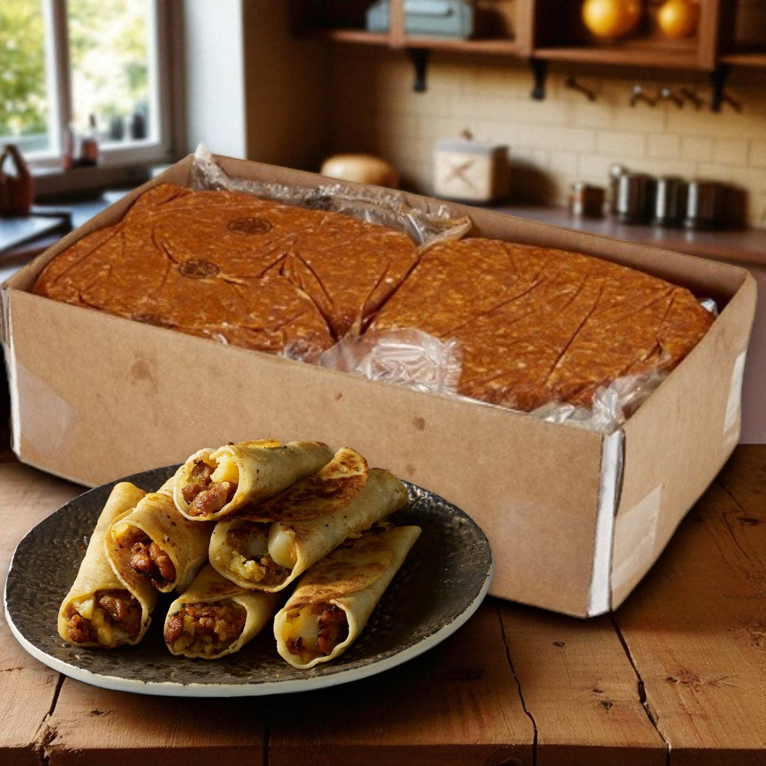 Fontanini Raw Chorizo Pork Sausage – Bulk 20 lbs (4 Packs of 5 lbs)