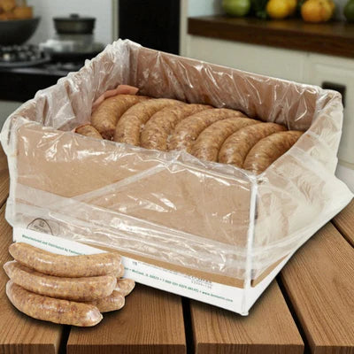 Sysco Fontanini Mild Italian Sausage Links (12 lbs) with Turano French Rolls (16 oz)