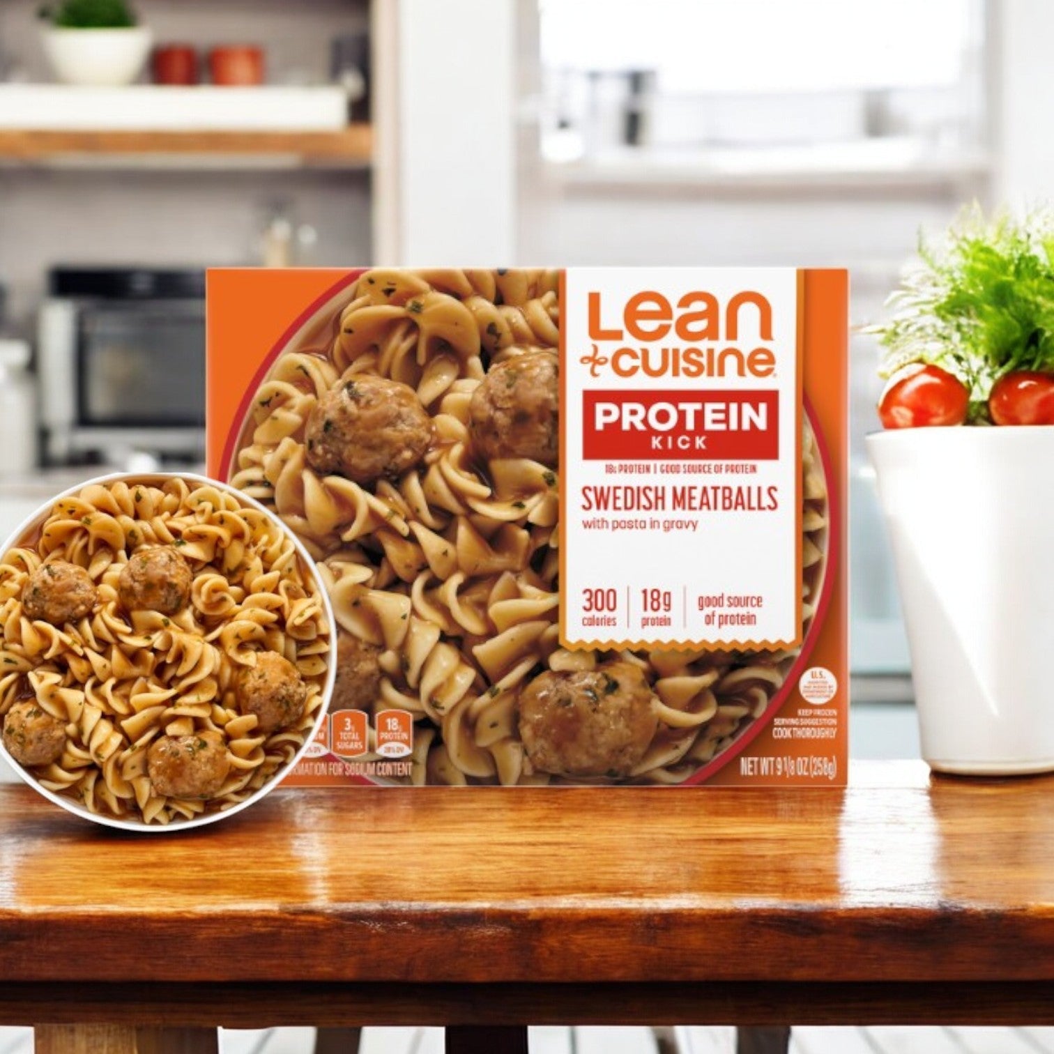 Lean Cuisine Swedish Meatballs with Pasta-9 Oz- 1 Count