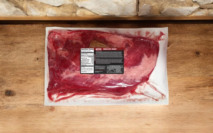 Morton's Of Omaha Corned Beef Brisket- 4Ibs-3 Packs