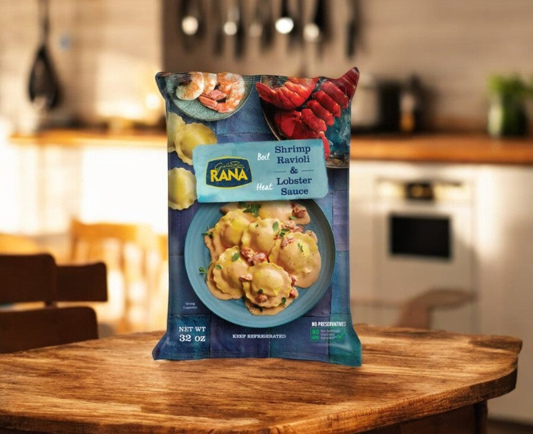 Rana Shrimp Ravioli With Lobster Sauce, 16 oz, 2-count- 1 Pack