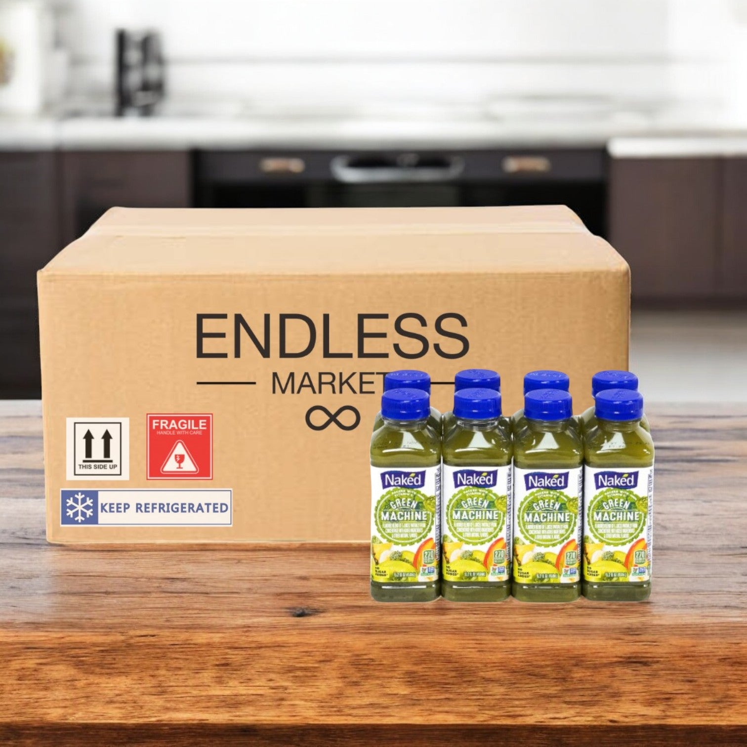 Naked Juice Green Machine-8 Count- 1 Case