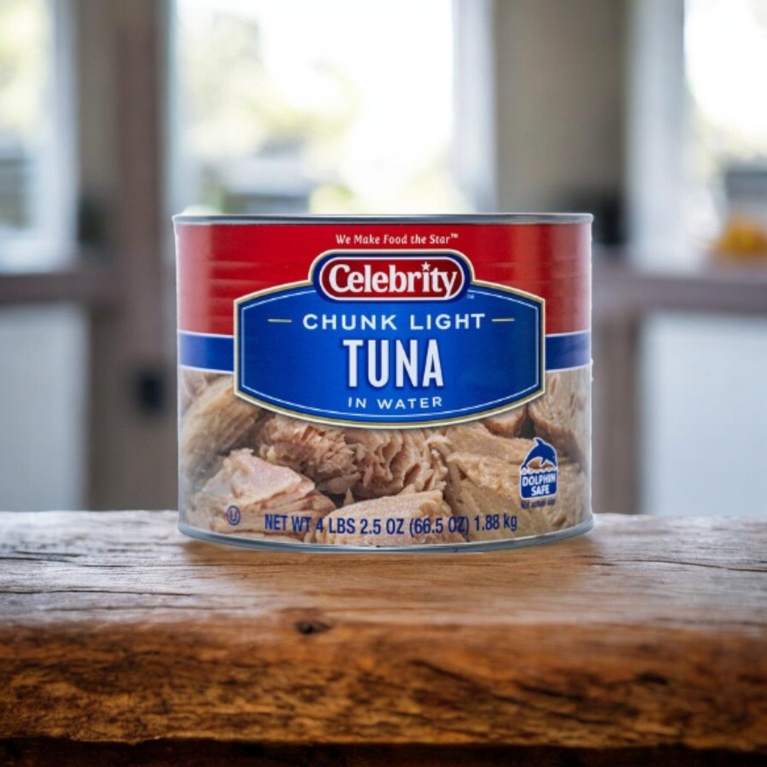 Chef's Quality - Chunk Light Tuna in Water - 66.5 oz Can- 6 Per Case
