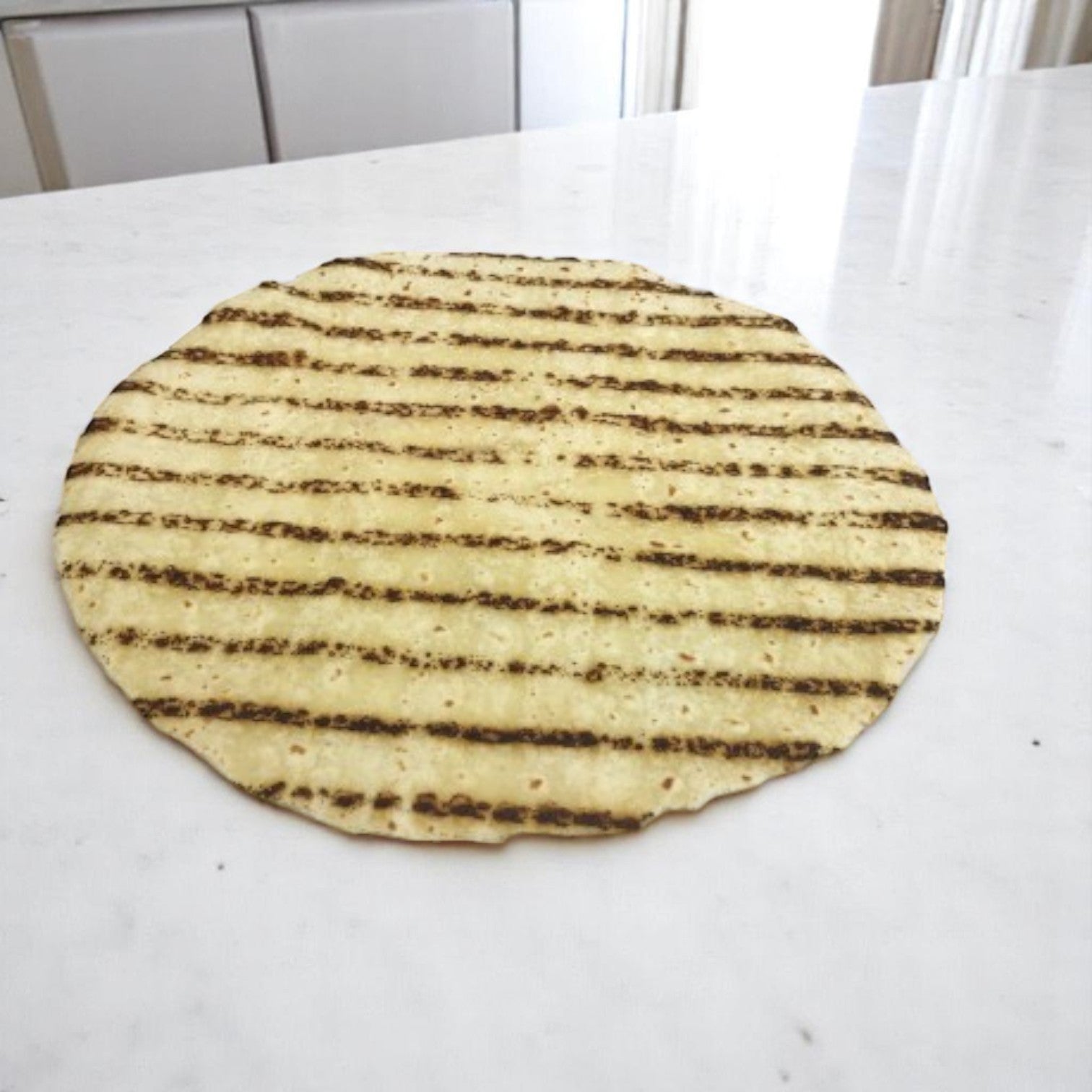 Kontos- Tortilla Wrap Gluten Free Rice Flour 12 Inch Grilled-6 Packs- 72 Total Wraps