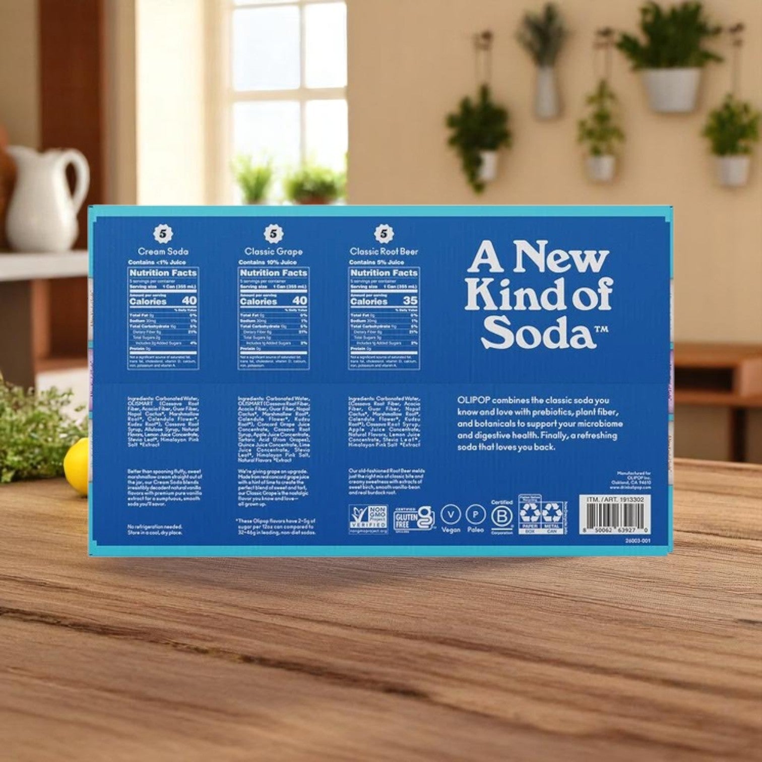 Olipop, Variety Pack, 12 fl oz- 15-count- 1 Case