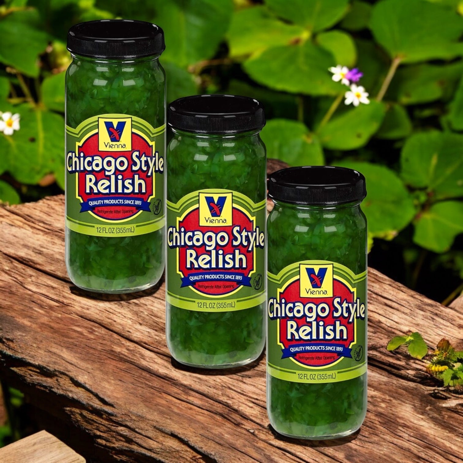 Vienna Relish, Chicago Style 12 oz. 3 Pack