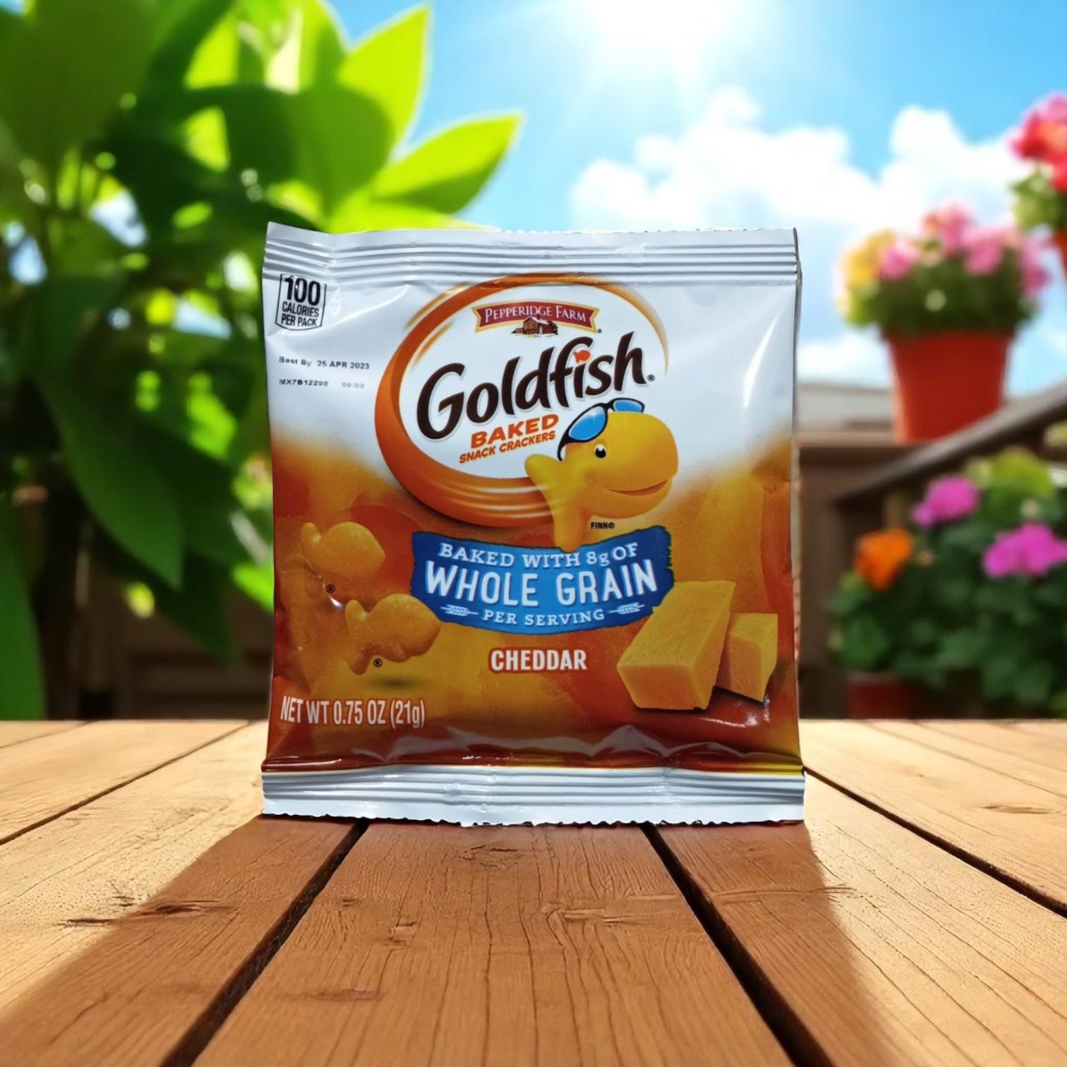 Goldfish Whole Grain Cheddar Cracker 300 Box