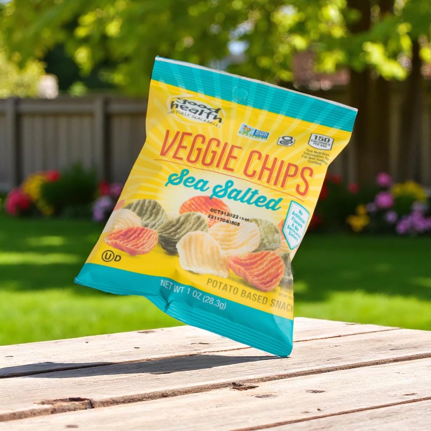 Good Health Vegetable Chip Snack 24 Case (1 oz)