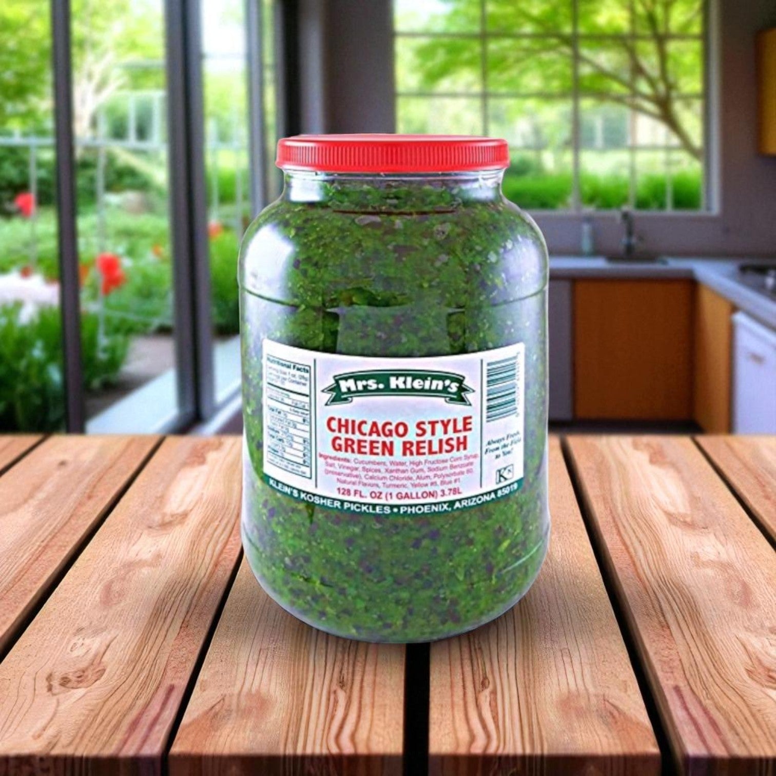 Vienna Beef Chicago-Style Green Relish – 1 Gallon