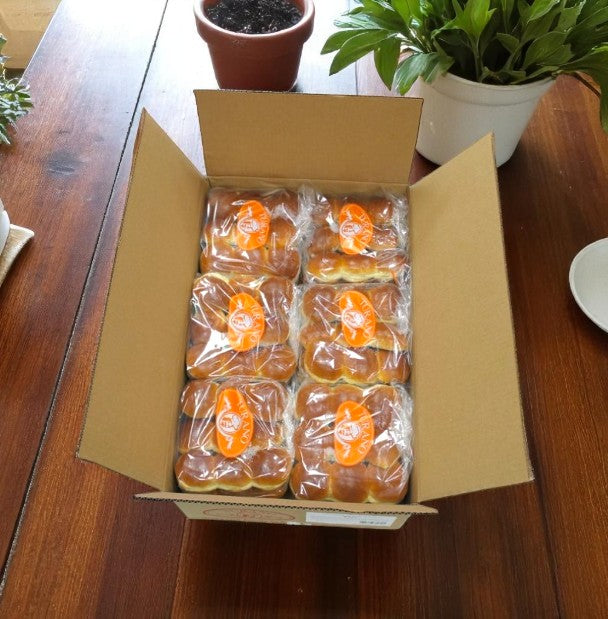 Turano Bun Brioche Mini Sliced-12 Packs-18 Buns Per pack-216 Count Total- 1 Case