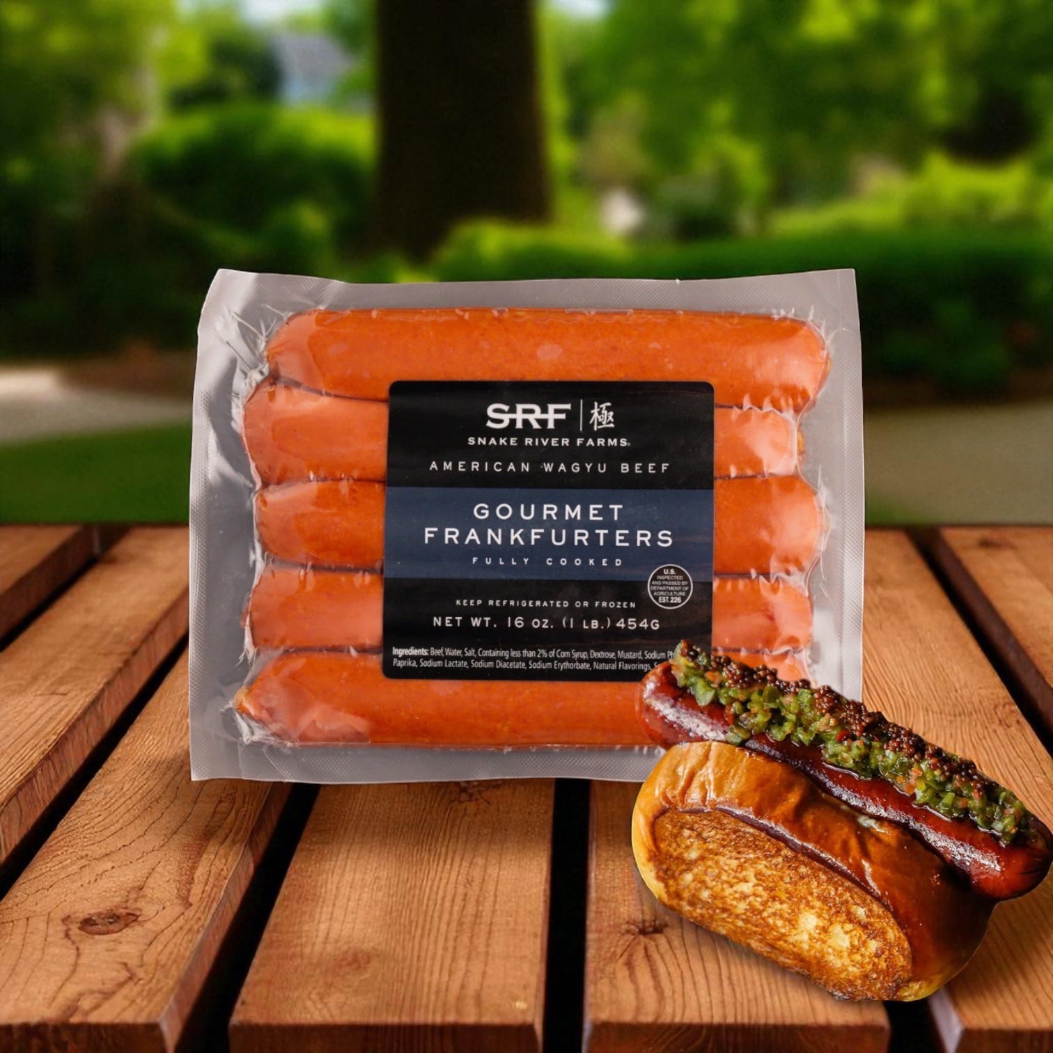 Snake River Farm Wagyu Hot Dogs - 1 lb