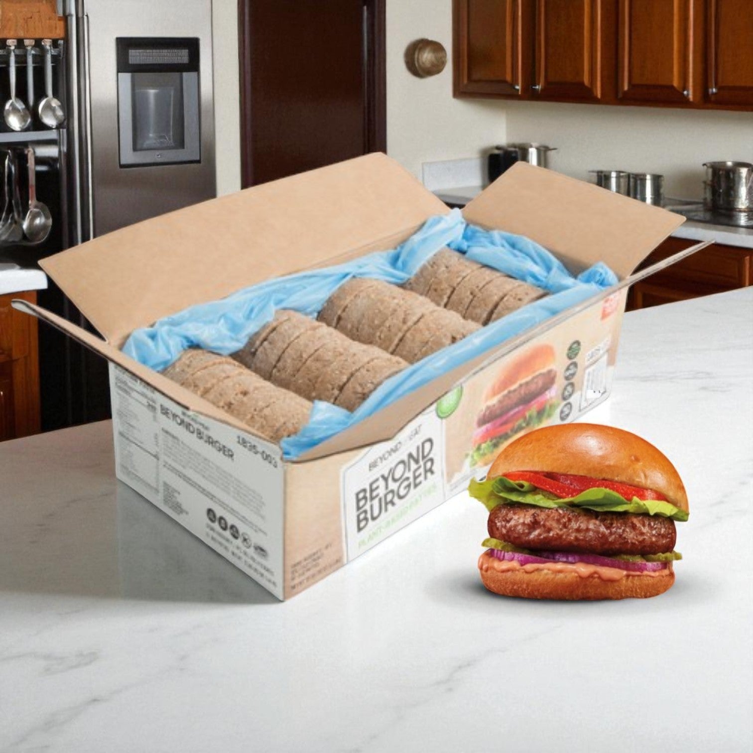 Burger Vegetarian Beyond Patty, 32 Pack - 1 Box