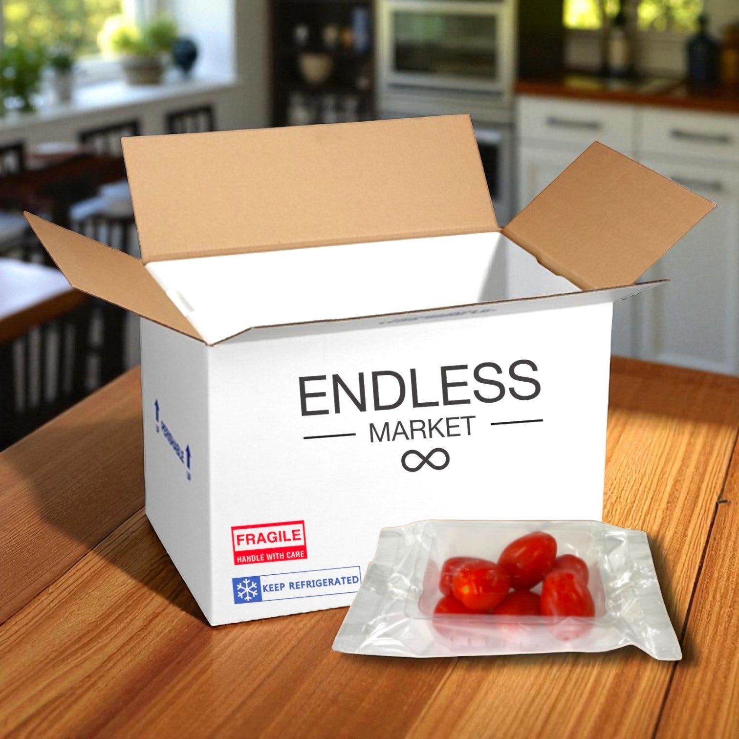 Grape Tomatoes, 2.5 oz. - 100 Pack - Made to Order! 7 Days Shelf Life When You Receive!