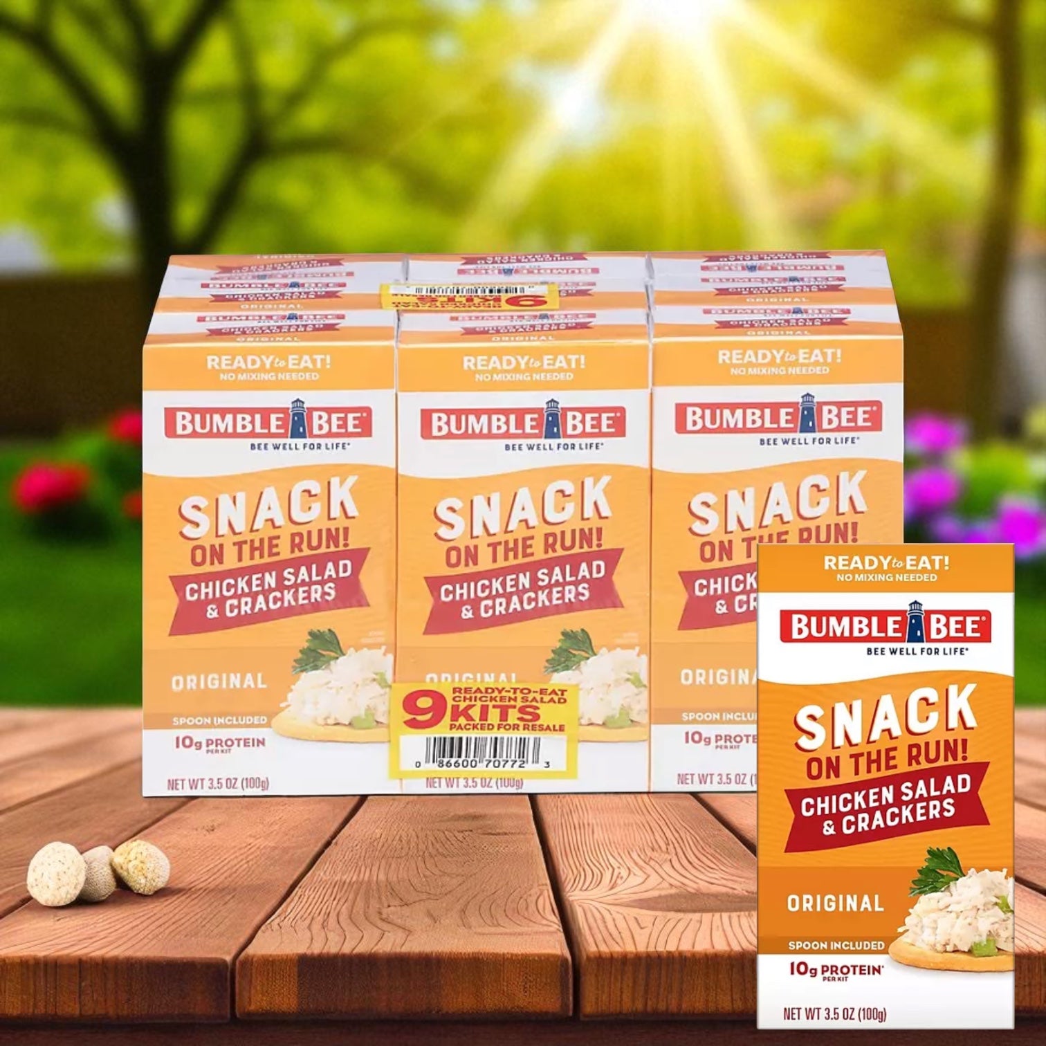 Bumble Bee Snack On The Run Chicken Salad Kits, 3.5 oz., 9 pk.