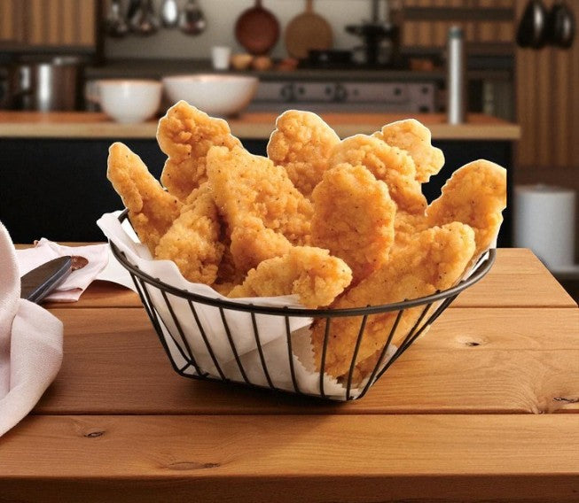 Tyson Red Label Golden Crispy Chicken Tenderloins, Uncooked, 10 lbs- 1 Case