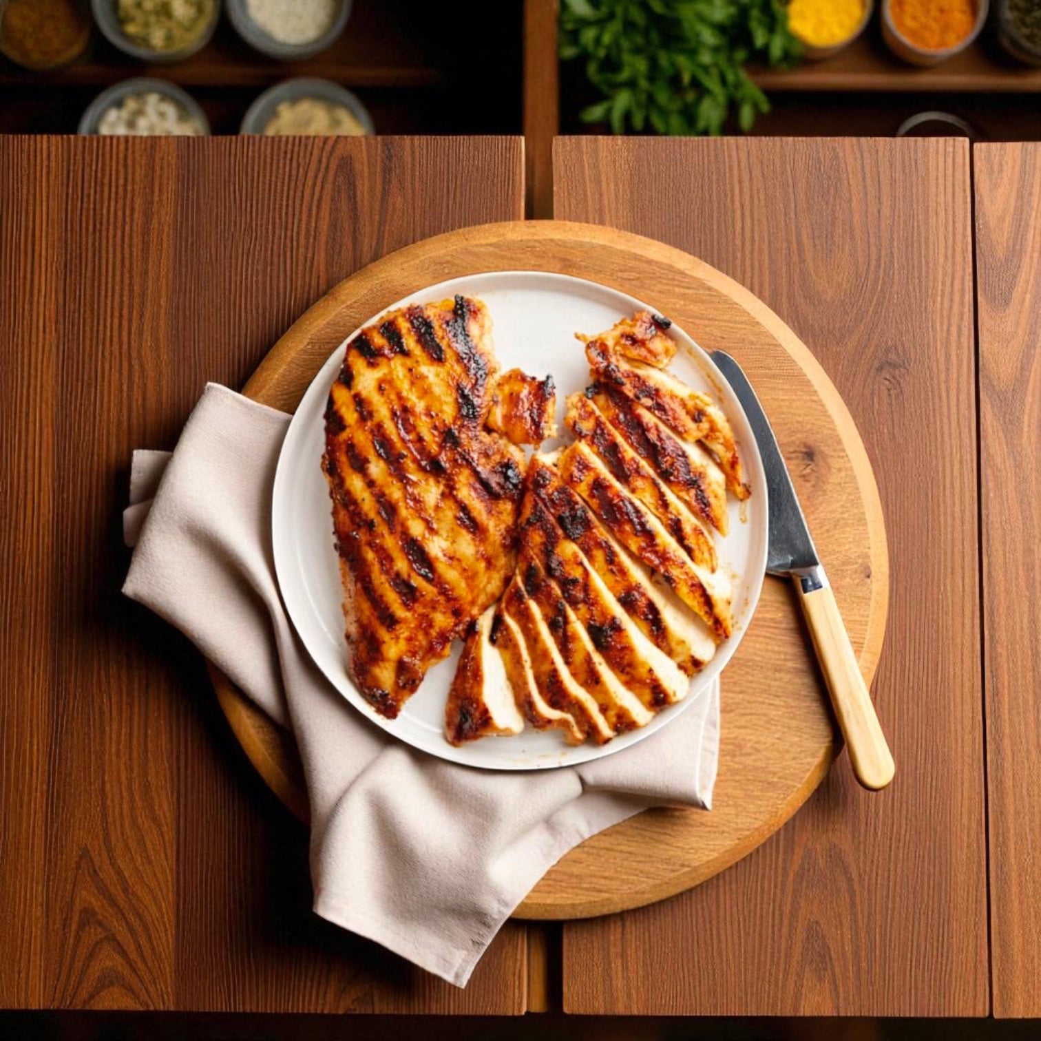 Crescent Foods Halal Hand-Cut Young Whole Chicken Without Giblets, 3 lbs, 2 ct