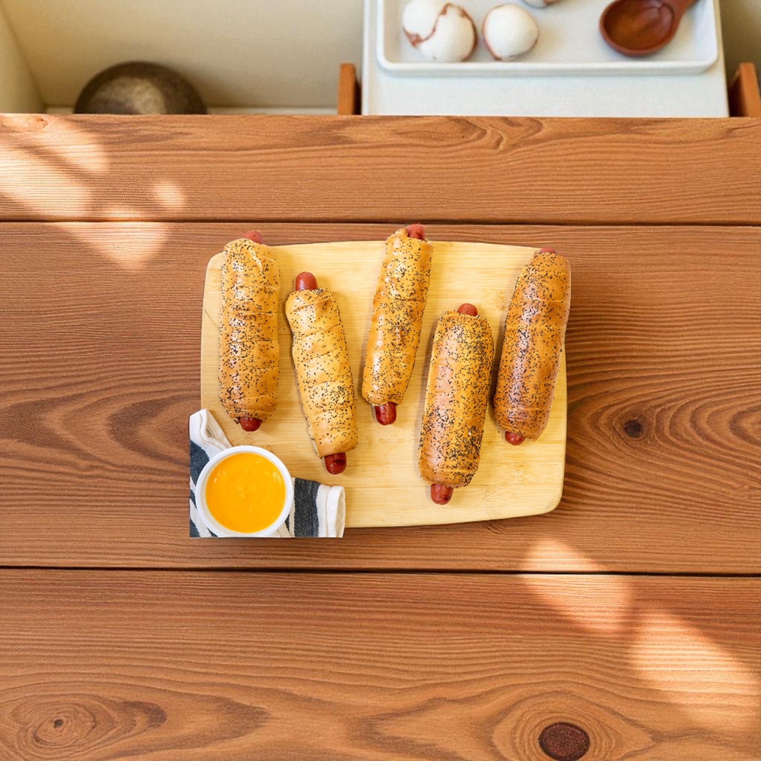 Vienna Beef Polish Sausage Bagel Dog