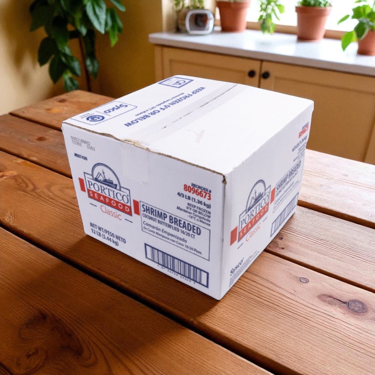 Shrimp Breaded Coconut Butterfly 3 lb - 4 Bags