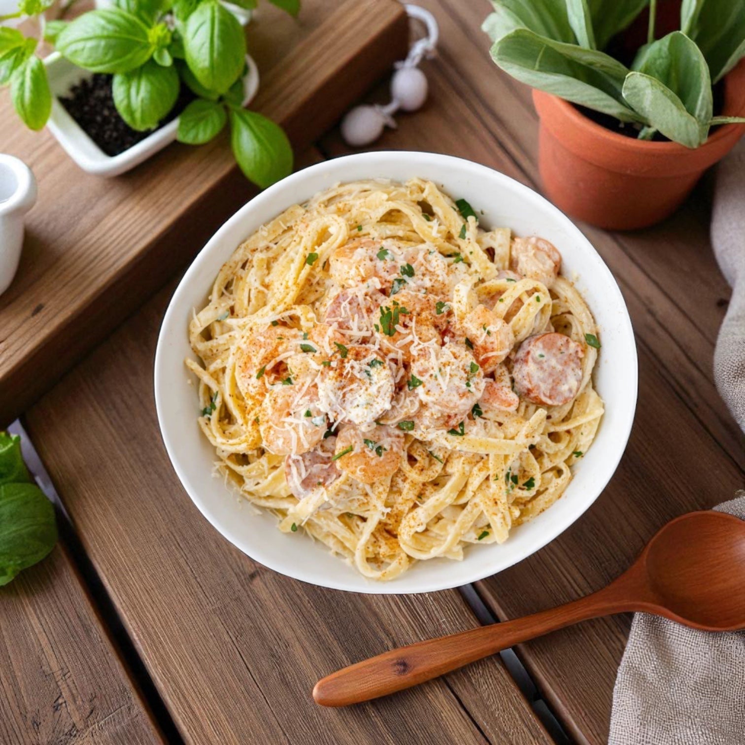 Shrimp White Peeled And Deveined Tail-on 2.5 lb Case - 4 Count