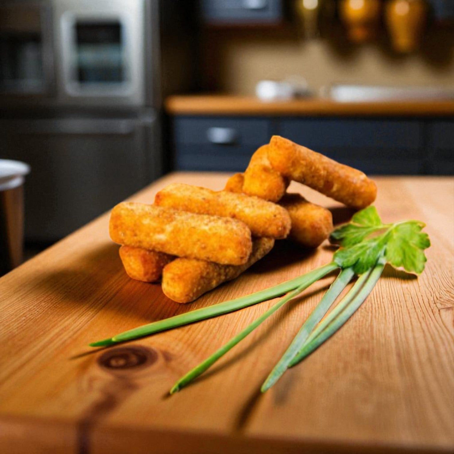 Mozzarella Cheese Sticks (Battered) 6 Bags of 2 lbs (12 lbs total)