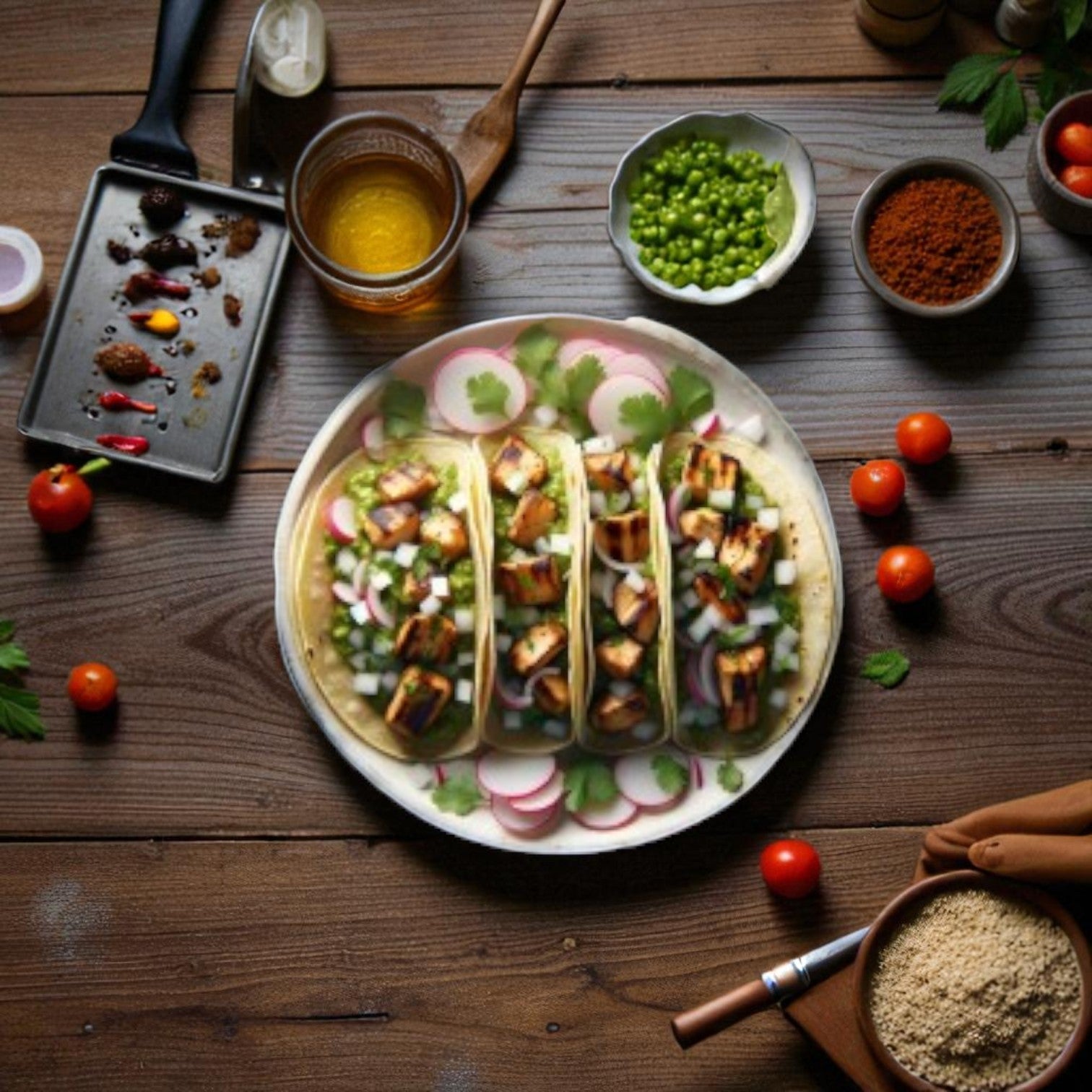 Mini Chicken Taco Appetizer (4 Pound Case)