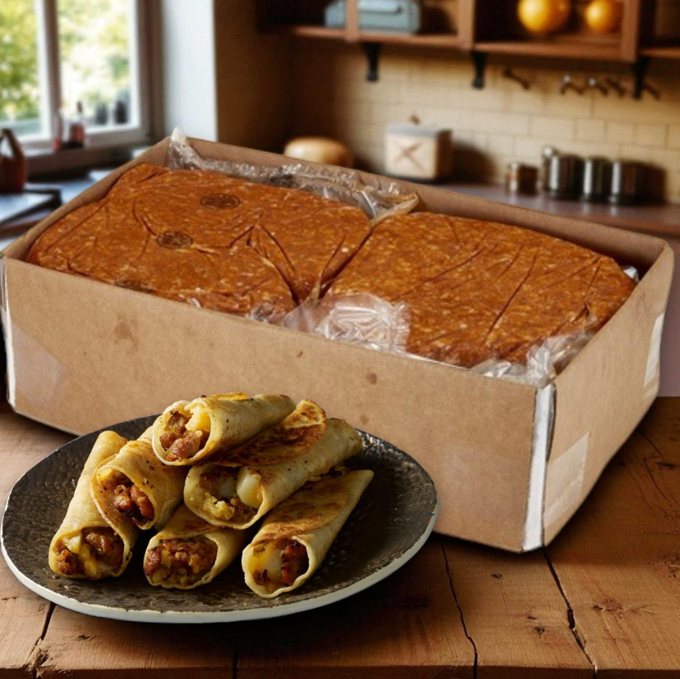 Fontanini Raw Chorizo Pork Sausage – Bulk 20 lbs (4 Packs of 5 lbs)