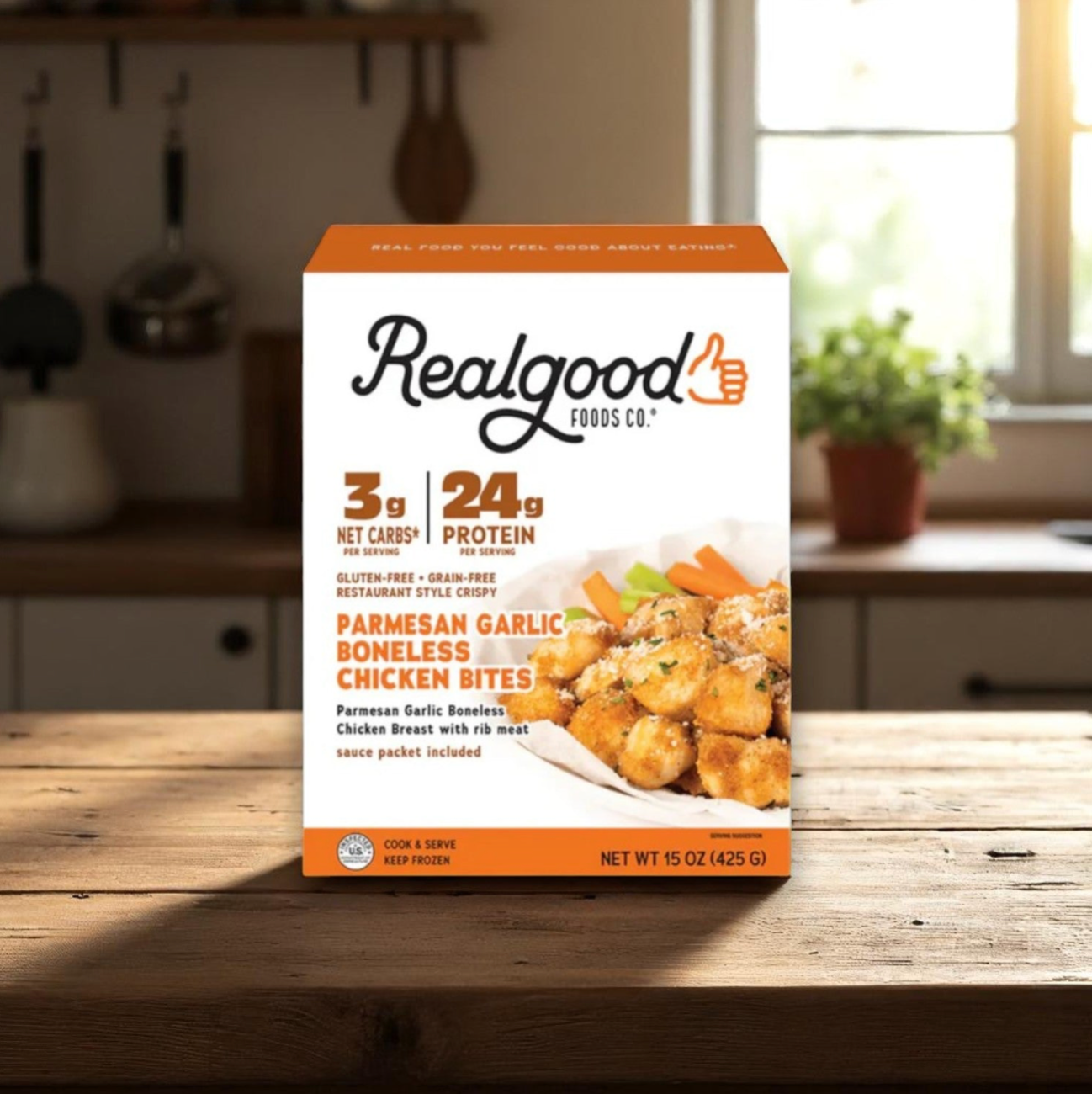Realgood Foods 3-Pack Bundle – Low Carb, High Protein Chicken Favorites (Gluten-Free)