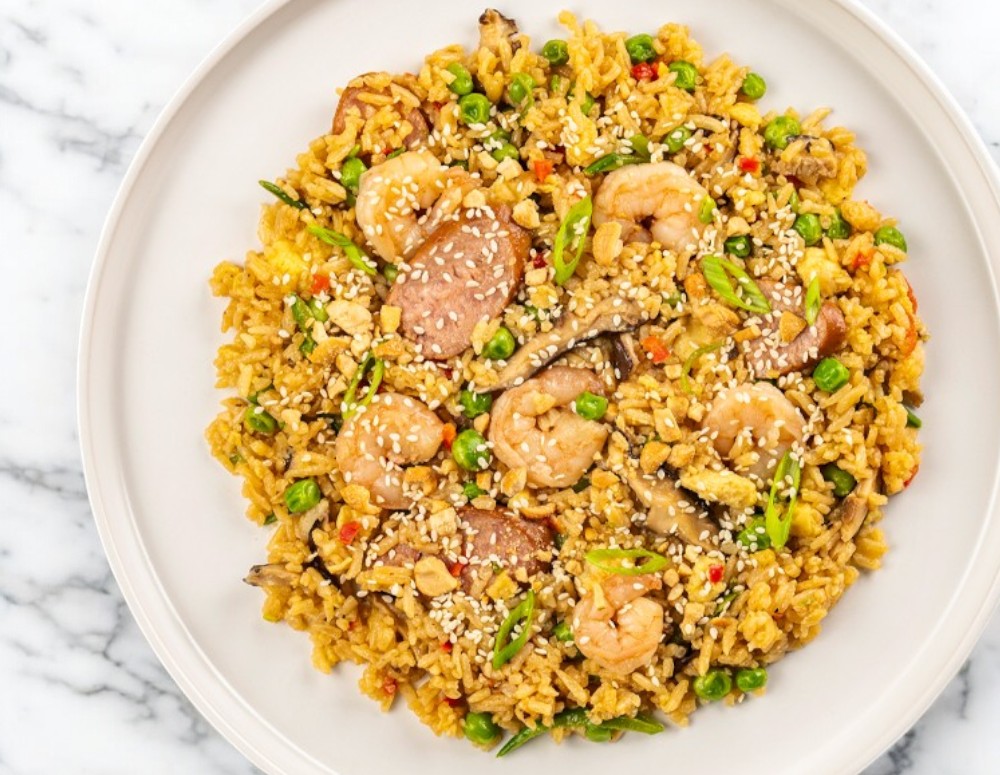 FoodHaul Shrimp Fried Rice By Chris Dodson- 1 Count- Made To Order, 7 Day Shelf Life When You Receive!!