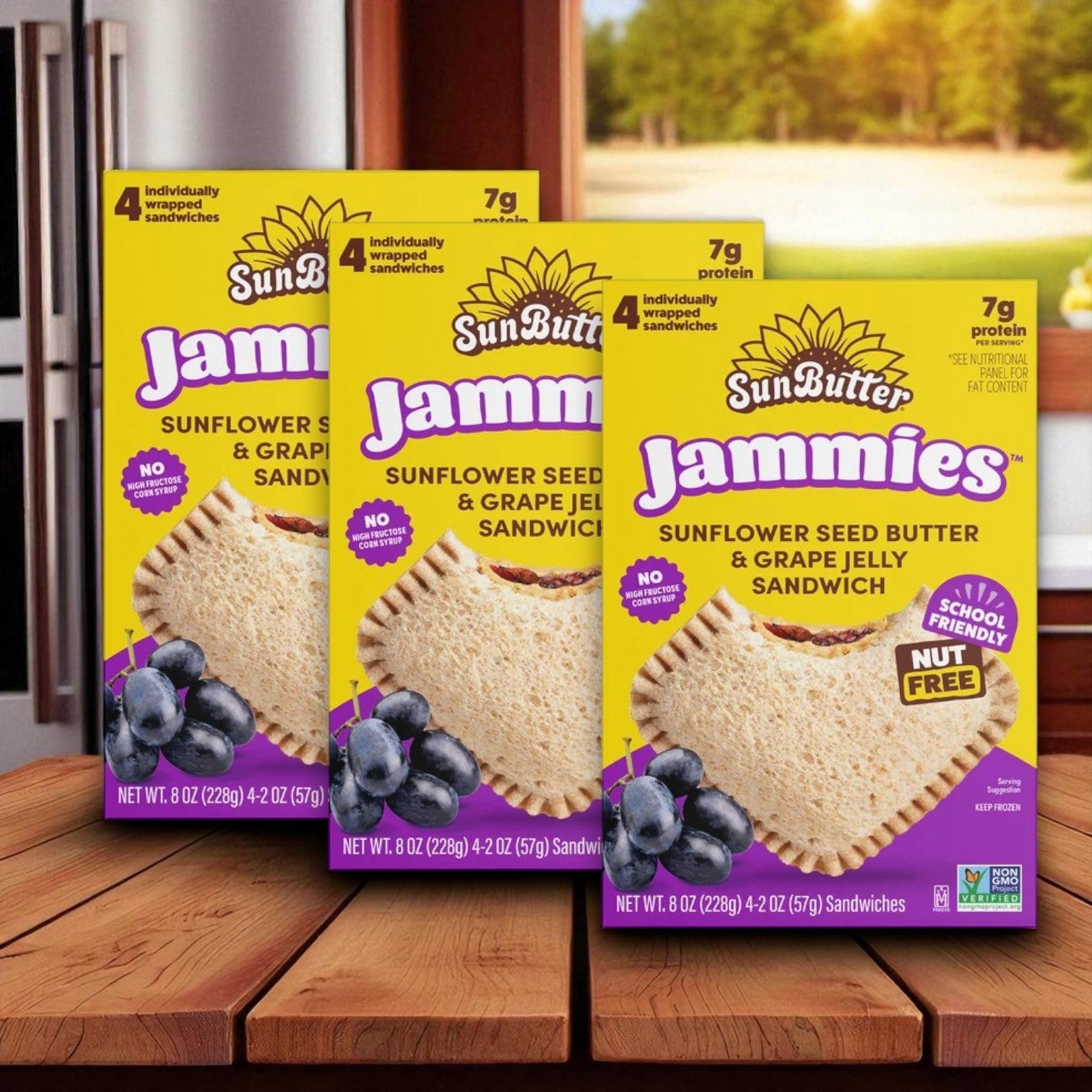 SunButter Jammies Sandwiches-3 Boxes!