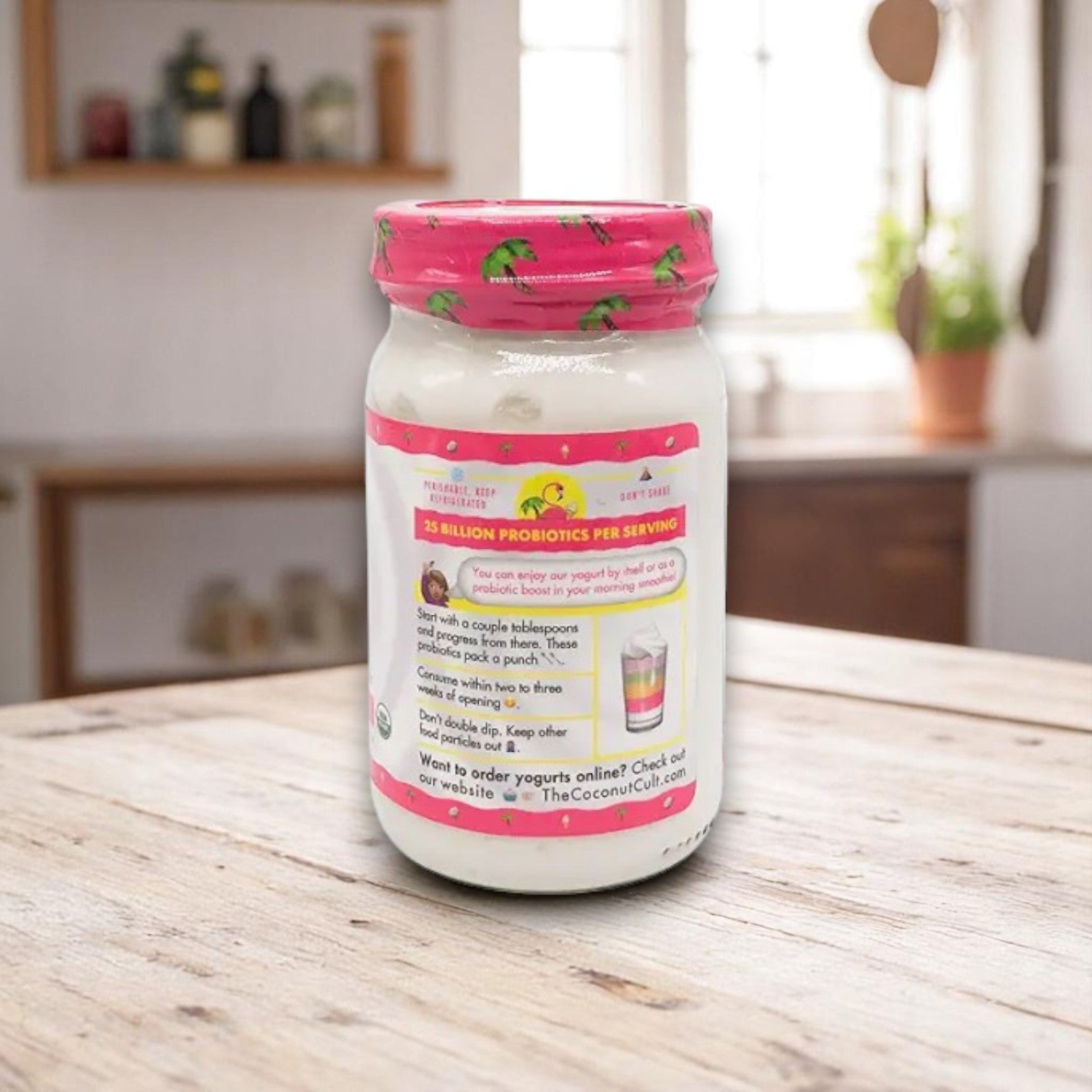 The Coconut Cult Original Probiotic Coconut Yogurt – 8 fl oz