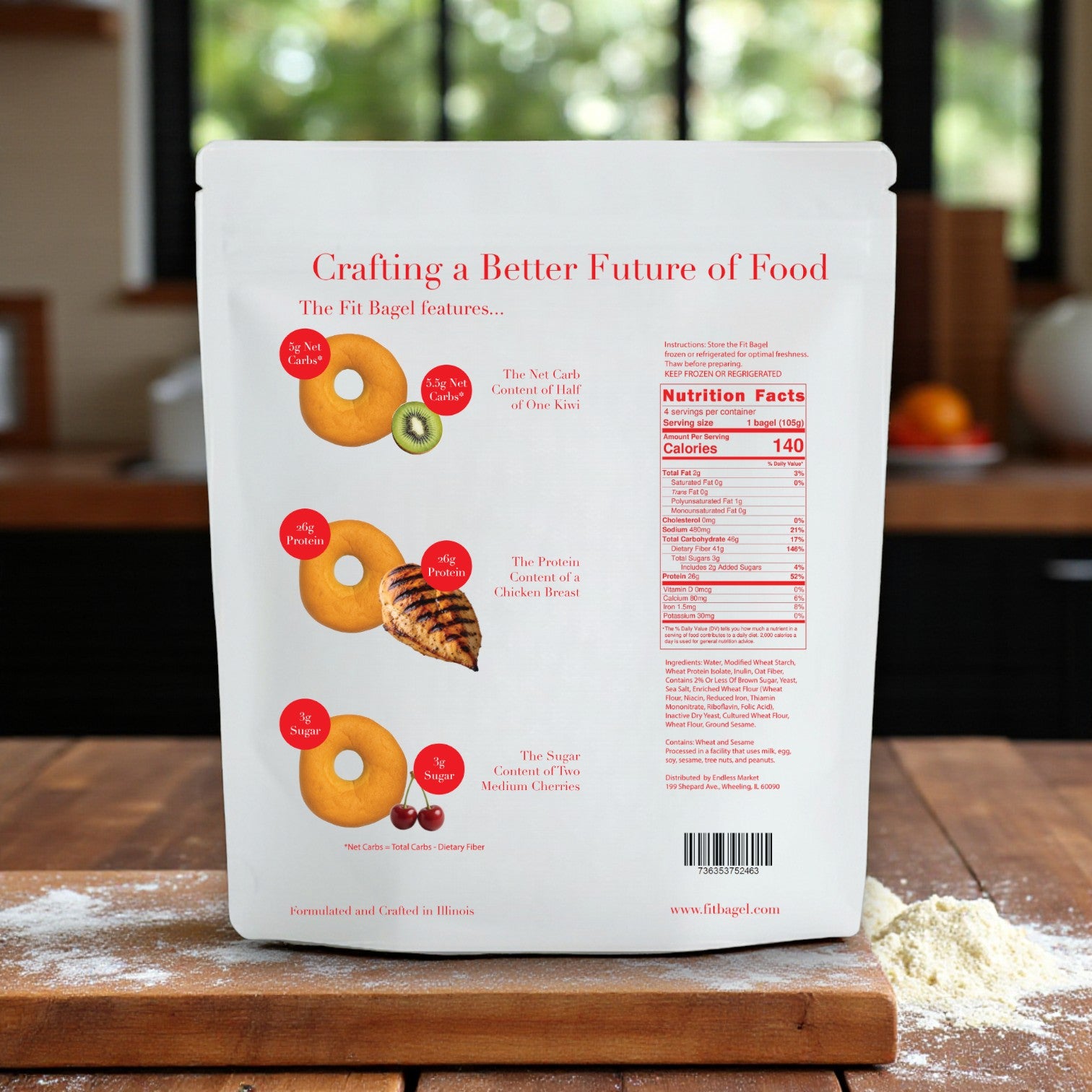 Better Bagels & The Fit Bagels- 4 Combo Bagel Pack! 16 Total Bagels!