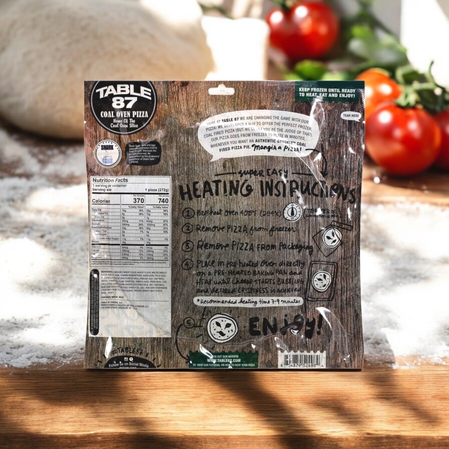 Table 87 Coal Oven Margherita Pizza, 9.6 oz