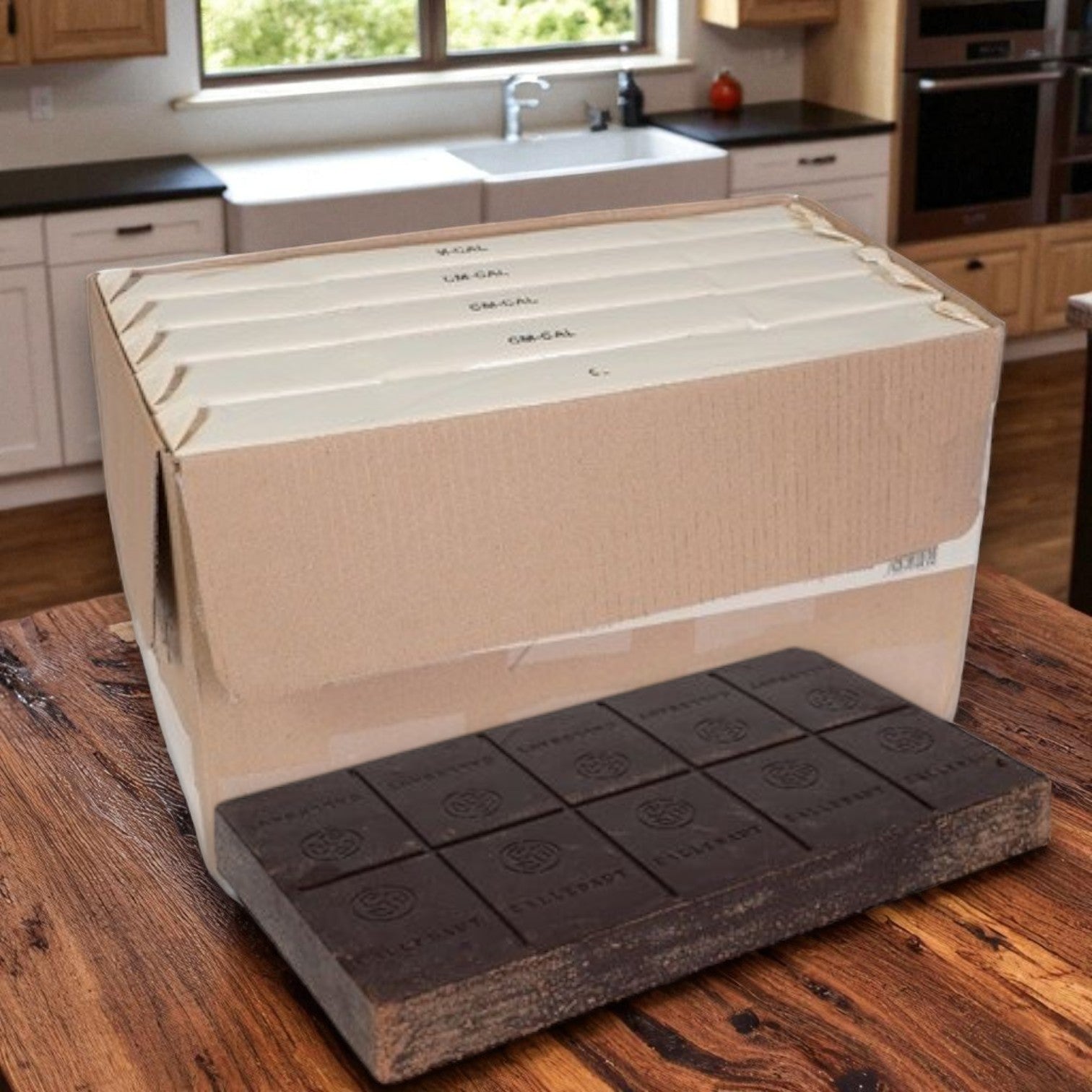 Callebaut Unsweetened Chocolate Block – 1/5 kg