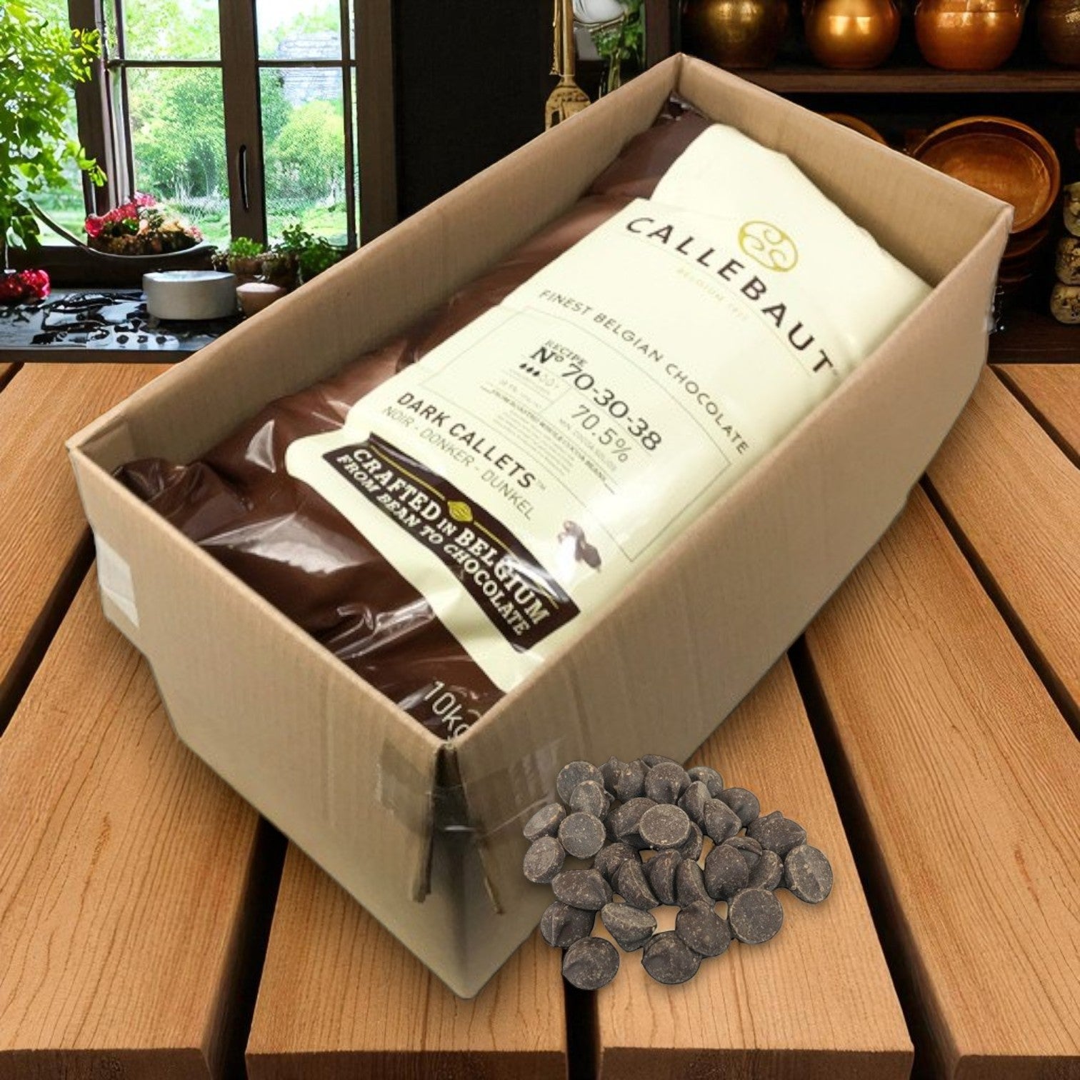 Callebaut Bittersweet Extra Dark Chocolate 70% – 2/10 kg