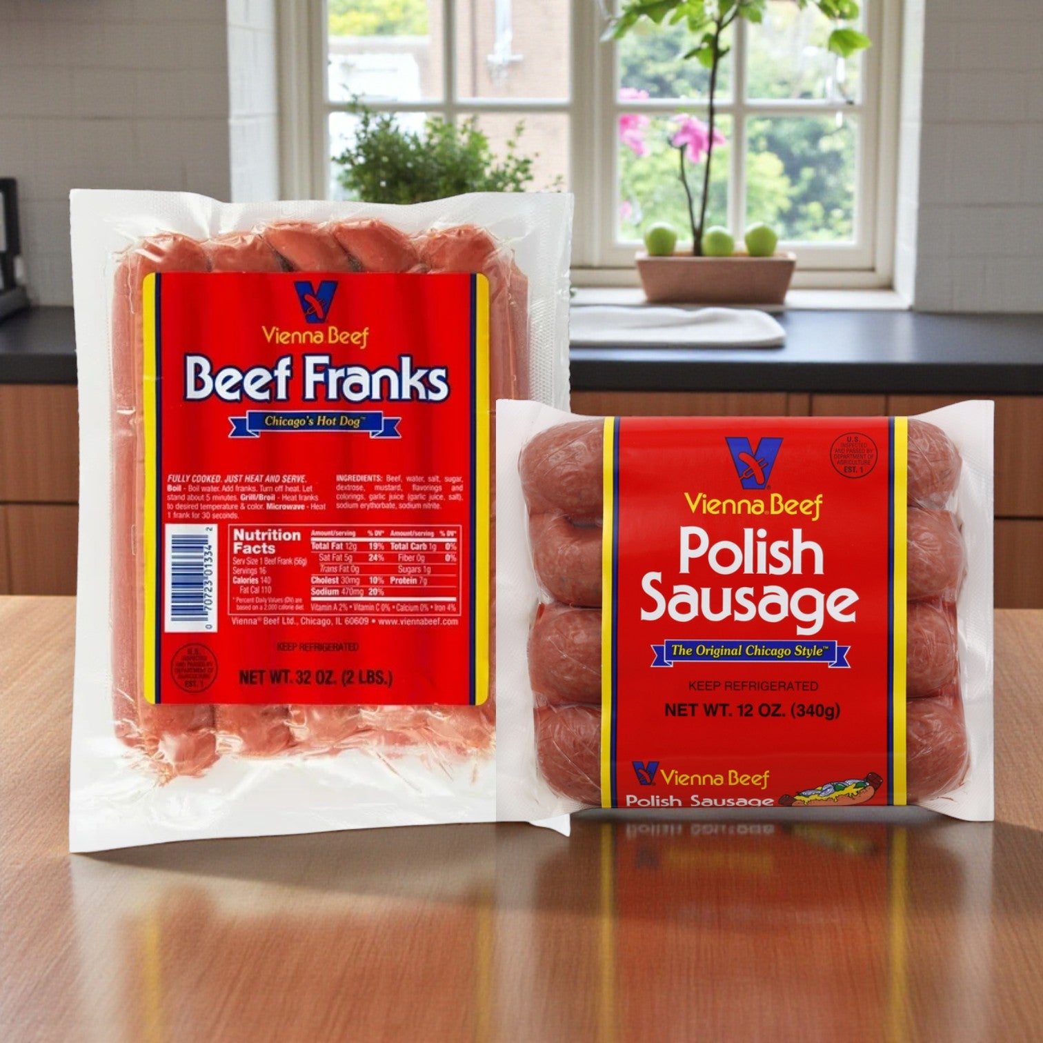 Vienna Beef Franks & Polish Sausage Combo