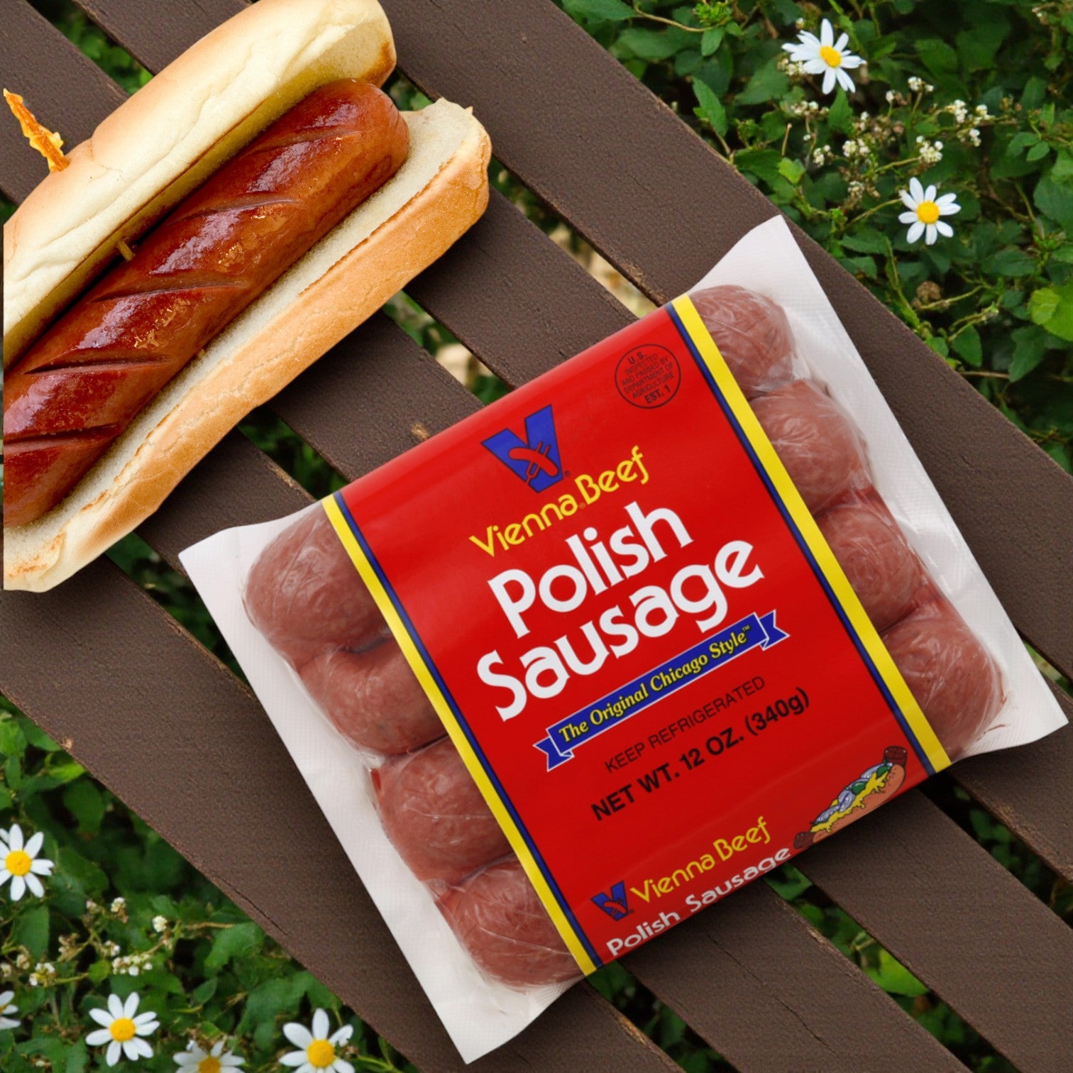 Vienna Beef Polish Sausage-12 oz-1 Count