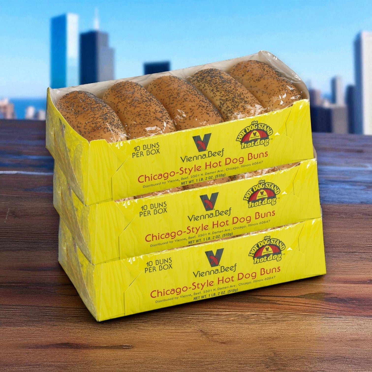 Chicago-Style Vienna Beef Hot Dog Kit – Everything You Need for Authentic Chicago Dogs!