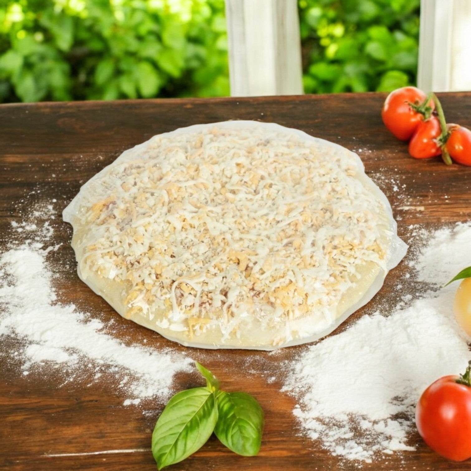 Villa Prima 7" Personal Cheese Pizza – 4-Way Cut, Frozen 24 Pizzas Per Case (7.87 oz Each)