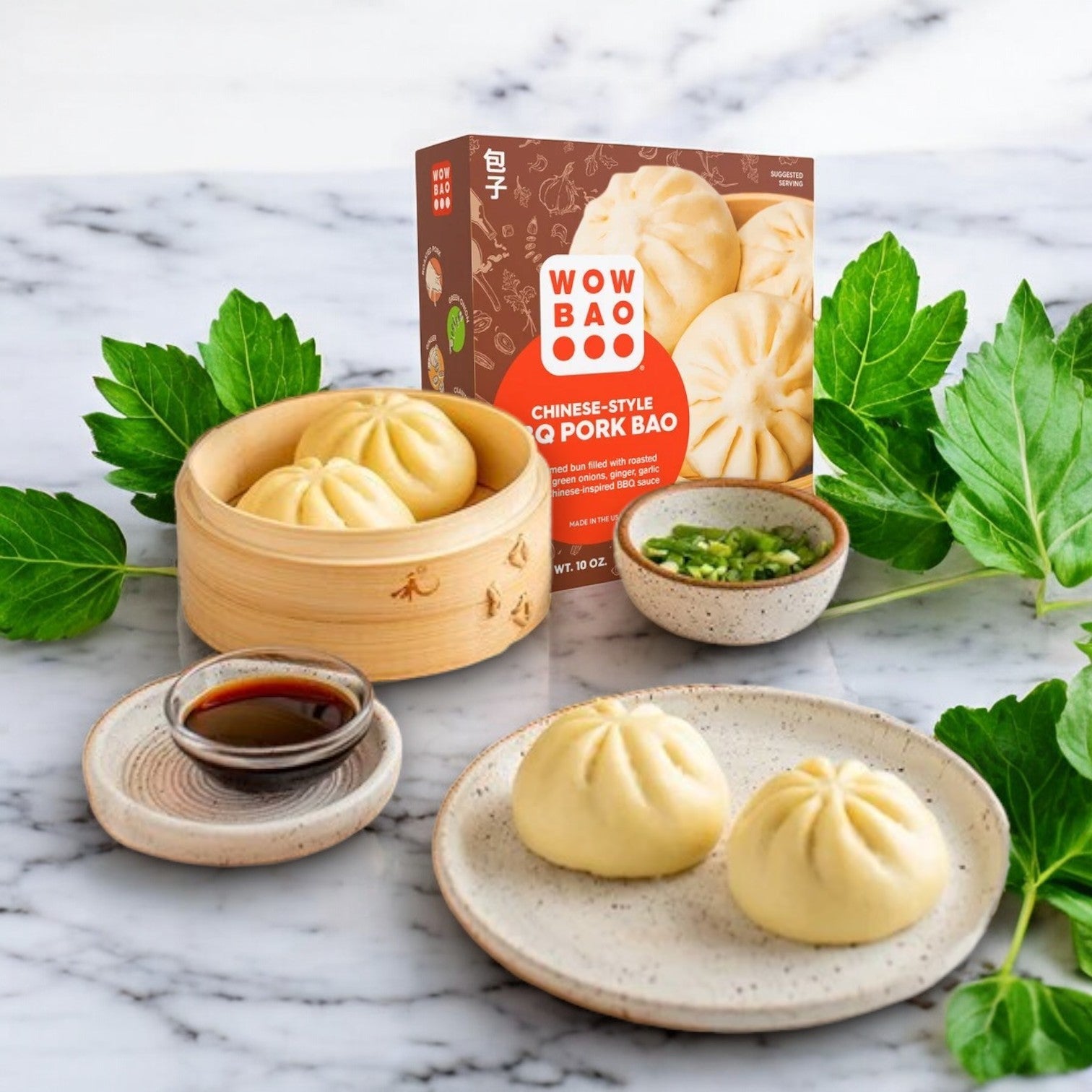 Wow Bao Chinese-Style BBQ Pork, Bao- 4 Ct- 1 Pack