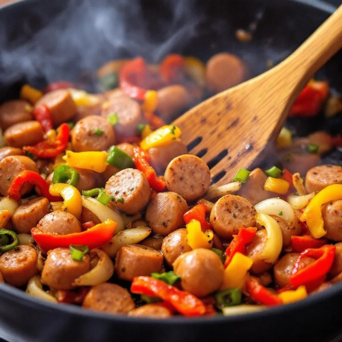 Amylu Italian Chicken Sausage with Peppers & Onions – 9 oz