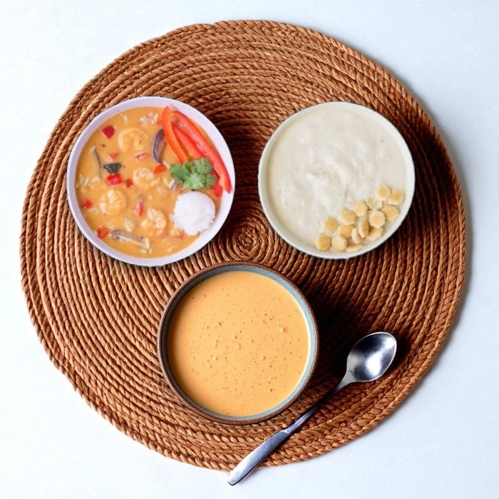 Blount Clam Shack Gluten-Free New England Clam Chowder, Blount Clam Shack Lobster Bisque Soup, Blount Clam Shack Thai Style Coconut Shrimp Soup (Bundle 3 Items Total)