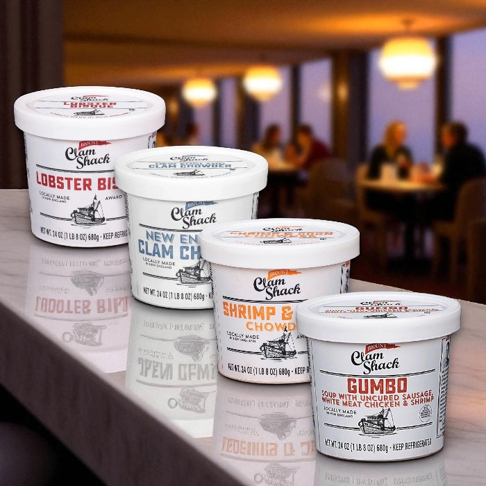 Blount Clam Shack Soup Bundle (4 Items Total)