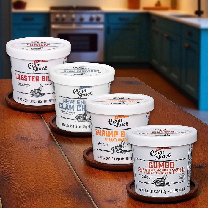 Blount Clam Shack Soup Bundle (4 Items Total)
