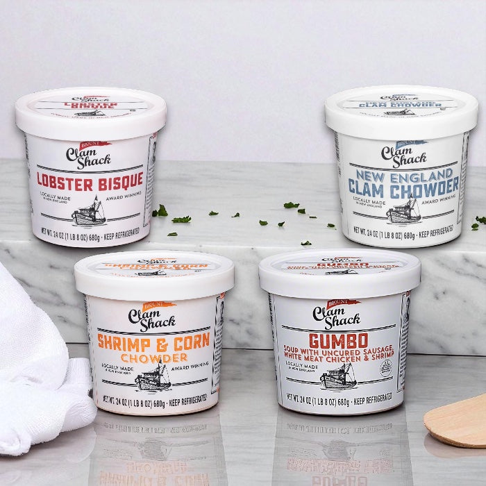 Blount Clam Shack Soup Bundle (4 Items Total)