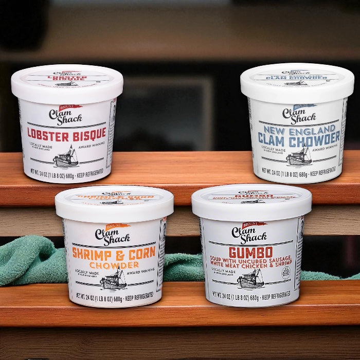 Blount Clam Shack Soup Bundle (4 Items Total)
