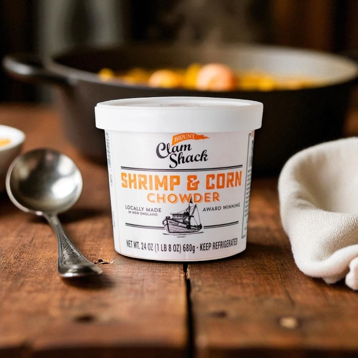 Blount Clam Shack Shrimp & Roasted Corn Chowder, 24 oz
