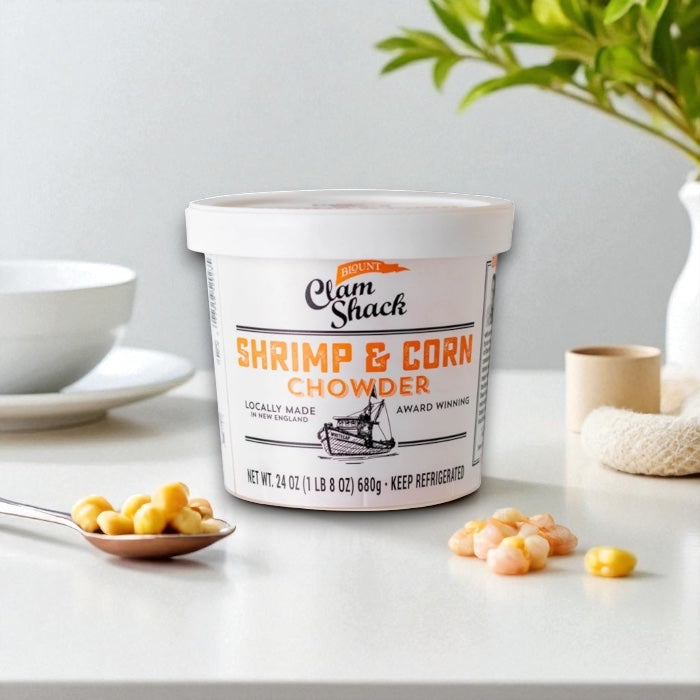Blount Clam Shack Shrimp & Roasted Corn Chowder, 24 oz