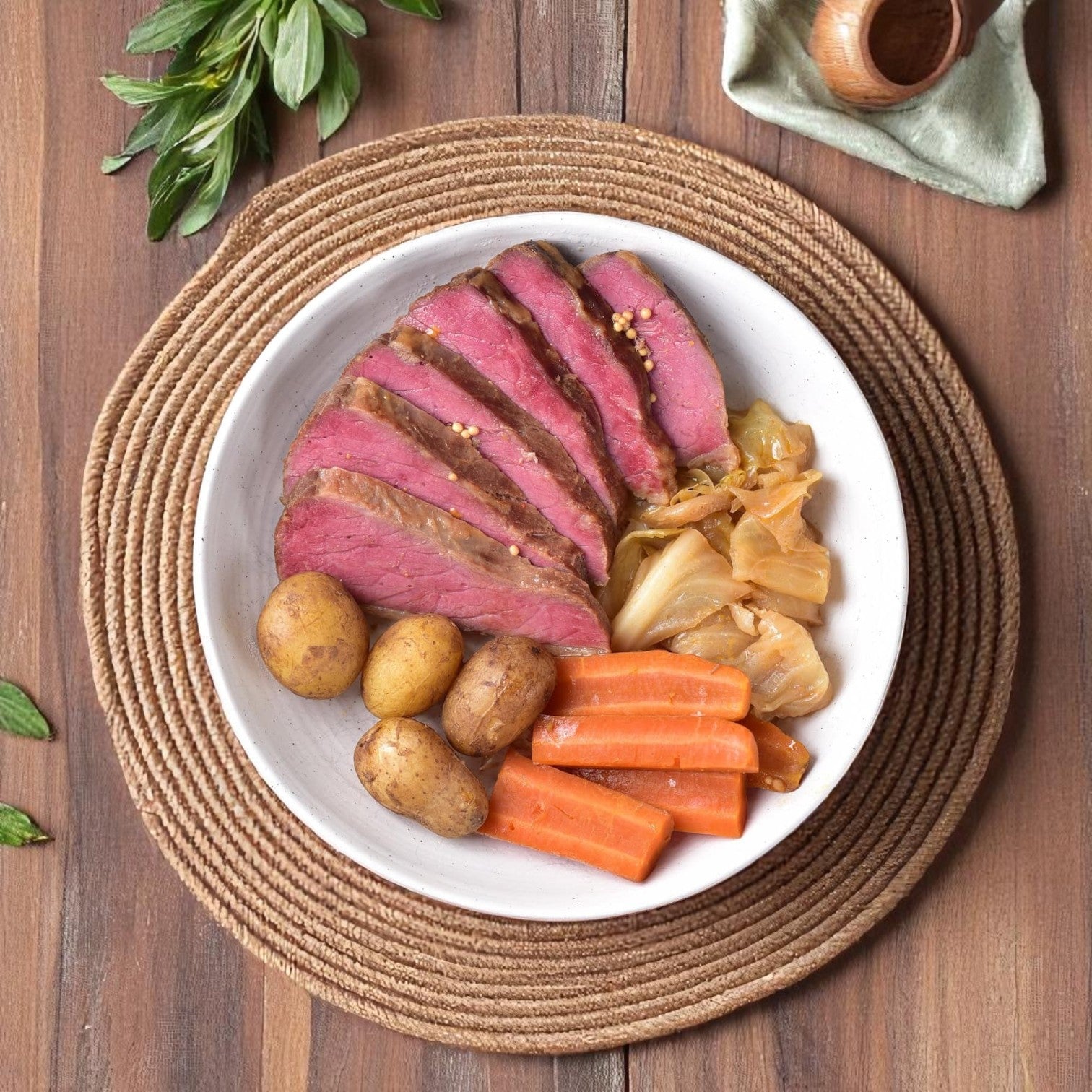 Vienna Beef Flat Cut Corned Beef – Approx. 1.0 lb