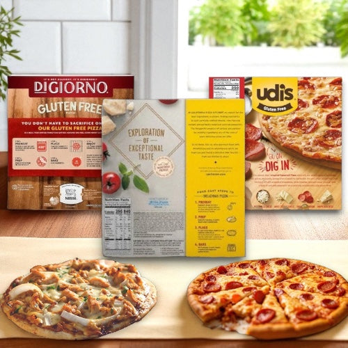 Gluten-Free Frozen Pizza Bundle, DiGiorno, CPK BBQ Chicken & Udi's Pepperoni (3 Pizzas)