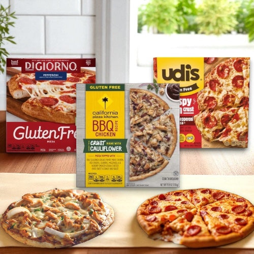 Gluten-Free Frozen Pizza Bundle, DiGiorno, CPK BBQ Chicken & Udi's Pepperoni (3 Pizzas)